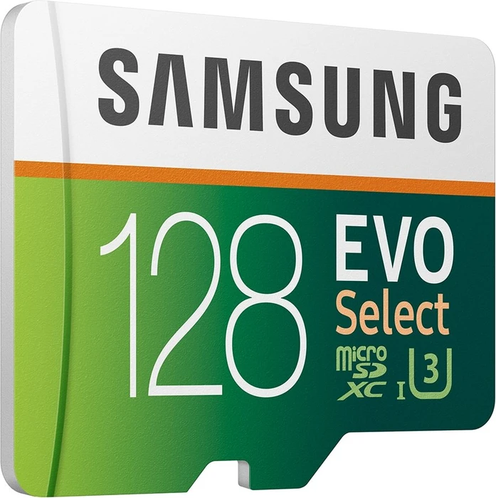 Samsung EVO Select R100/W60 128GB Kit, UHS-I U3, Class 10