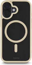 Hama Handyhülle Frame Protect magnetisch für Apple iPhone 17 transparent/beige