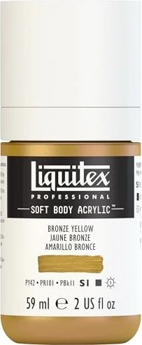 Liquitex Professional Soft Body Acrylic bronze yellow, 59ml