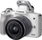 Canon EOS M50 weiß mit Objektiv EF-M 15-45mm 3.5-6.3 IS STM Vorschaubild