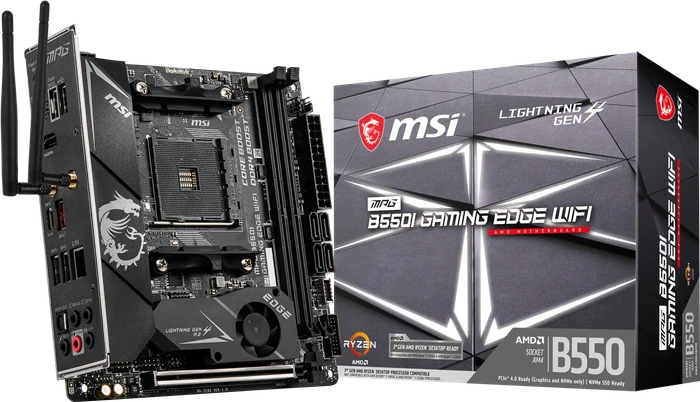 MSI MPG B550I Gaming Edge WIFI (AMD AM4)