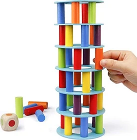 Coogam Stapelspiel Holzturm