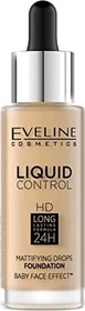 Eveline Cosmetics Liquid Control HD 24H Foundation 016 vanilla beige, 32ml