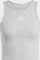 adidas Essentials Ribbed Funktionsshirt ärmellos medium grey heather (Damen) Vorschaubild