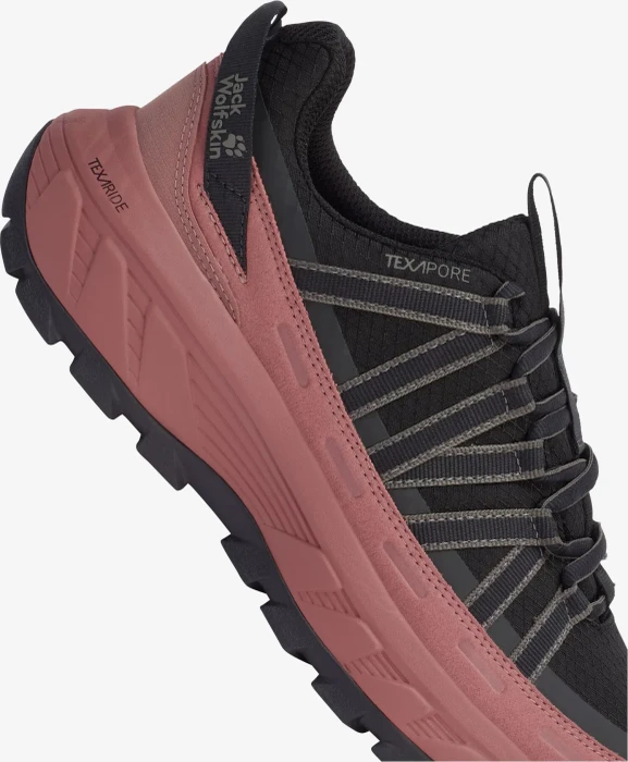 Jack Wolfskin Wild Hike Texapore Low mineral red (Damen)