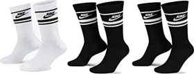 Nike Dri-FIT Everyday Essential Socken schwarz/weiß, 3 Paare