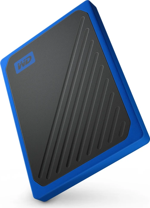 Western Digital WD My Passport Go blau 1TB, USB 3.0 Micro-B