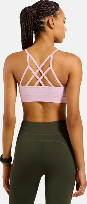 Odlo Seamless Soft Reversible Sport-BH hyper pink/grey melange (Damen)