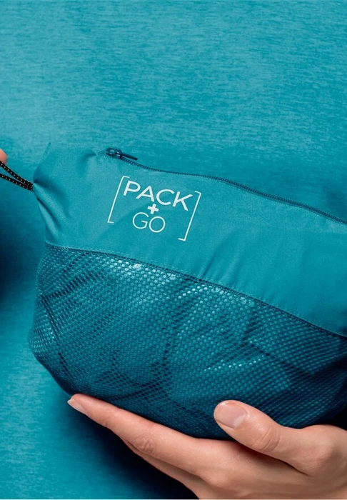 Jack Wolfskin Pack&Go Funktionsjacke freshwater blue (Damen)