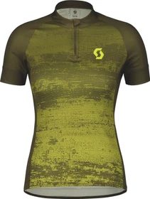 Scott Endurance 30 Trikot kurzarm fir green/bitter yellow (Damen)
