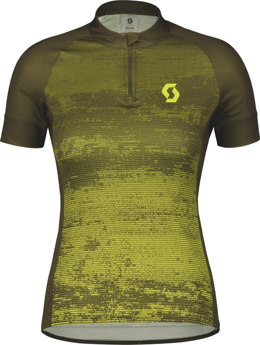 Scott Endurance 30 Trikot kurzarm fir green/bitter yellow (Damen)