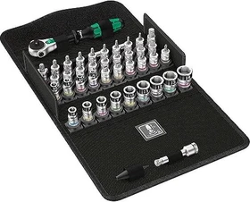 Wera 8100 SA Zyklop Speed All-in Bitset/Steckschlüsselsatz inkl. Tasche, 42-tlg.