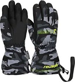 Reusch Maxi R-Tex XT Handschuhe black/grey camouflage (Junior)
