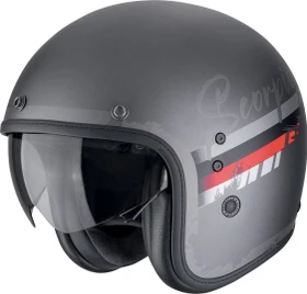 Scorpion Belfast Evo Adonis matt grau/rot/schwarz