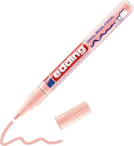 edding 751 Glanzlackmarker pastellrosa