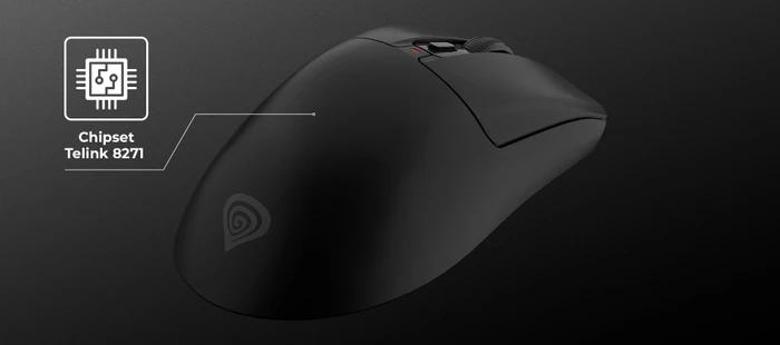 Genesis Zircon 880 Wireless Gaming Mouse schwarz, USB/Bluetooth