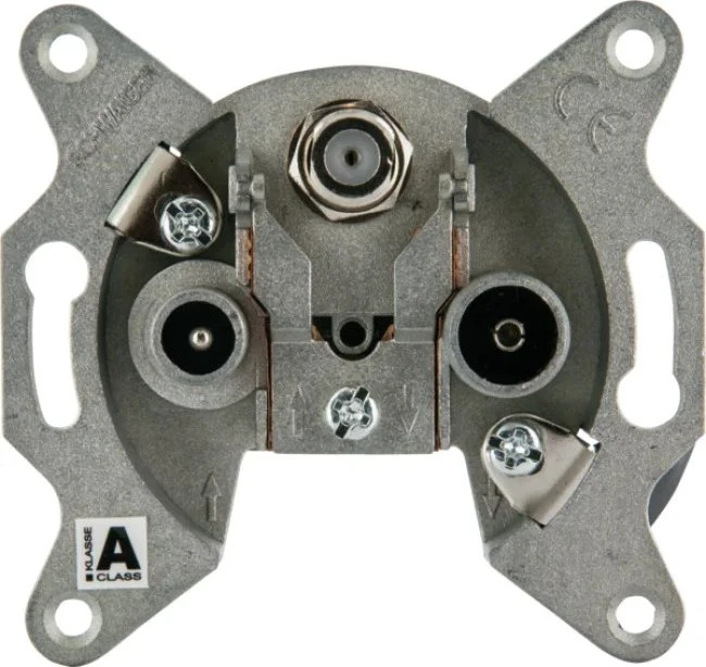 Schwaiger Antennendose Aufputz, weiß (DSE950531)