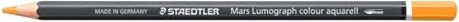 Staedtler Mars Lumograph colour aquarell 104 Aquarellstift goldocker, Kartonetui, 6er-Pack