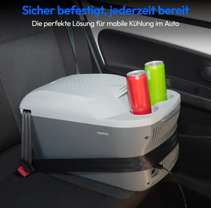 Medion Life MD 13100 Thermoelektro-Kühlbox grau