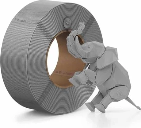 Bambu Lab Basic Refill PLA, gray, Spule, 1.75mm, 1.00kg