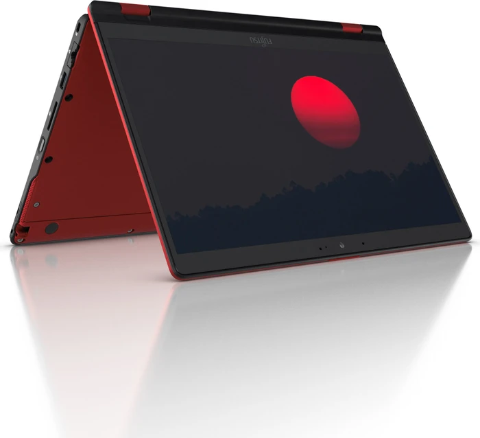 Fujitsu Lifebook U9311X, rot, Core i7-1185G7, 16GB RAM, 1TB SSD, LTE, DE