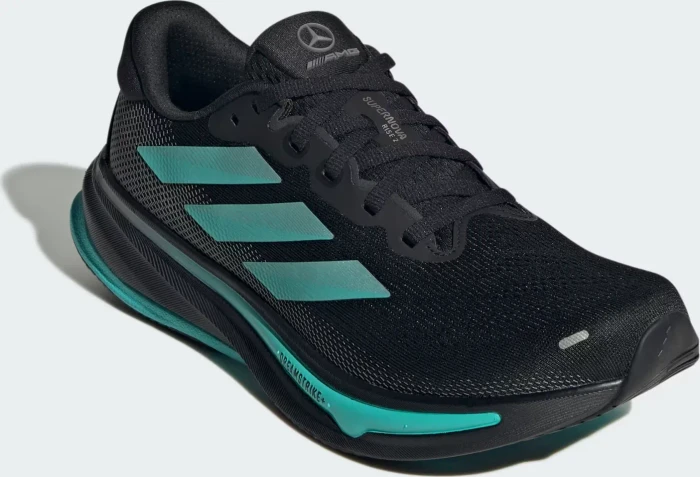 adidas Mercedes - AMG Petronas Formula One Team Supernova Rise 2 core black/semi mint rush/iron metallic (Damen)