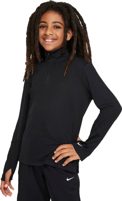 Nike Multi Dri-FIT UV 1/2-Zip Funktionsshirt langarm schwarz (Junior)