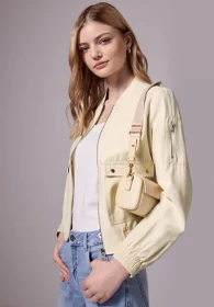 Street One Studio Blouson mit Taschen Jacke mellow vanilla (Damen)