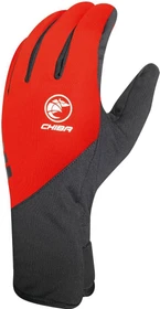 Chiba Softshell Light Fahrradhandschuhe rot