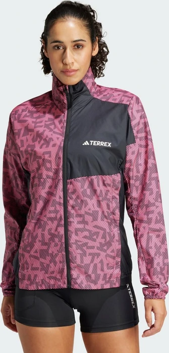adidas Terrex Trail Running Laufjacke pink fusion/aurora black (Damen)