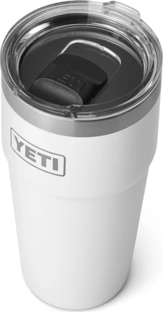 Yeti Rambler Isolierbecher 591ml weiß