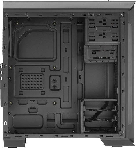 AeroCool Aero-500 Black Edition, Acrylfenster