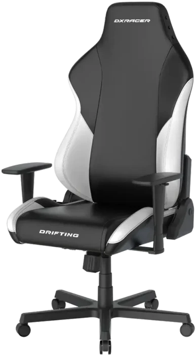 DXRacer Drifting Series 2023 L Kunstleder Gamingstuhl, schwarz/weiß