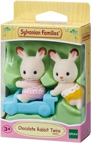 Epoch Sylvanian Families - Zwillinge - Schokoladenhasen Zwillinge Kabe & Breeze