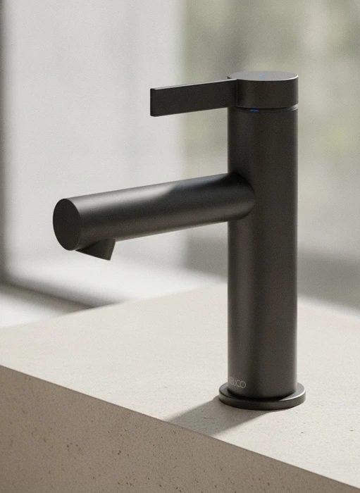 Keuco IXMO Einhebel-Waschtischmischer 100 IXMO Pure schwarz matt