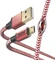 Hama Ladekabel Reflective USB-A/Micro-USB 1.5m Nylon rot Vorschaubild