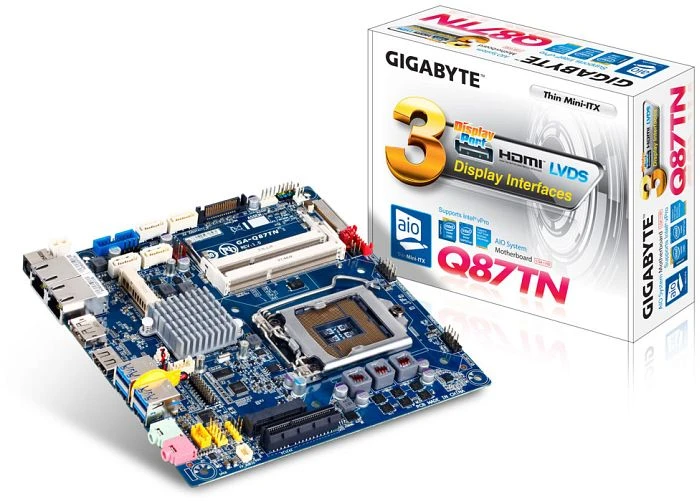 GIGABYTE GA-Q87TN (Intel 1150)