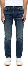Mustang Vegas Slim im Used-Look Jeans blau (Herren)
