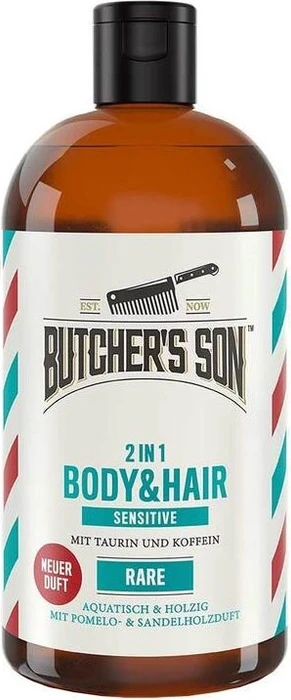 Butcher's Son 2in1 Body & Hair Rare Sensitive Duschgel & Shampoo, 420ml