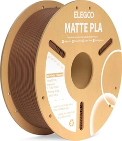 Elegoo PLA Matte, Earth Brown, Spule, 1.75mm, 1.00kg