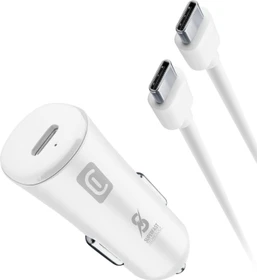 Cellularline Super Fast Charger Kit 25W USB-C to USB-C weiß
