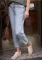 Street One Studio Mid Waist Barrel Leg Loose Fit Jeans bleached wash (Damen) Vorschaubild