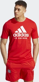 adidas FC Bayern München DNA Graphic T-Shirt kurzarm rot (Herren)