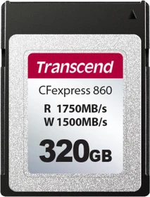 Transcend CFexpress 860 R1750/W1500 CFexpress 2.0 Type B 320GB