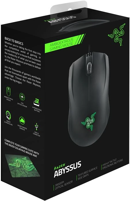 Razer Abyssus 2014 Gaming Mouse, USB
