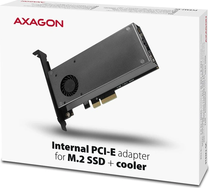 Axagon PCIe -> M.2 PCIe, SATA -> M.2 SATA, PCIe 3.0 x4