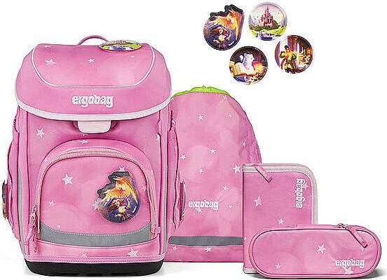 Ergobag Cubo WolkenzauBär 2026 Schulrucksack-Set, 5-tlg.