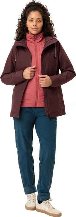 Vaude Mineo 3in1 Funktionsjacke dark oak (Damen)