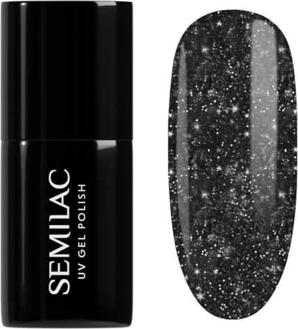 Semilac UV Nagellack Hybrid 394 sparkling midnight date, 7ml