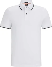 Hugo Boss Passertip Poloshirt kurzarm weiß (Herren)